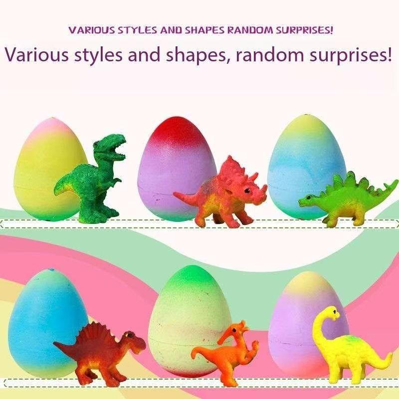 Easter New Submerge Dinosaur Egg Expansion, Educational Dinosaur Hatching Egg, Fun and Interactive Easter Gift for Kids