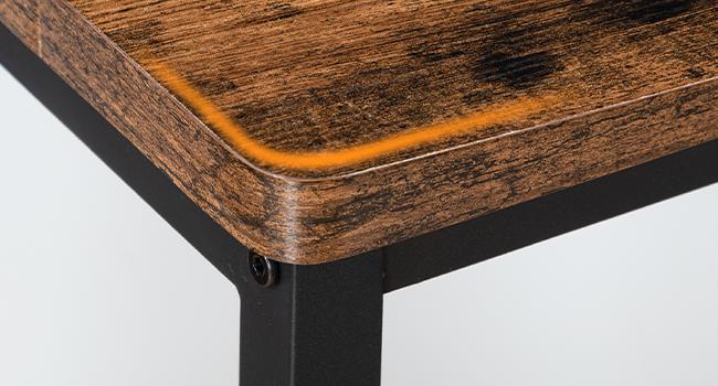 HOOBRO Bar Stools, Set of 2 Bar Chairs, 23.6 Inch Saddle Stools, Kitchen Counter Stools with Footrests, Industrial Stools for Dining Room, Kitchen, Counter, Bar, Rustic Brown and Black HOOBRO Bar Stools, Set of 2 Bar Chairs, 23.6 Inch Saddle Stools, Kitchen Counter Stools with Footrests, Industrial Stools for Dining Room, Kitchen, Counter, Bar, Rustic Brown and Black