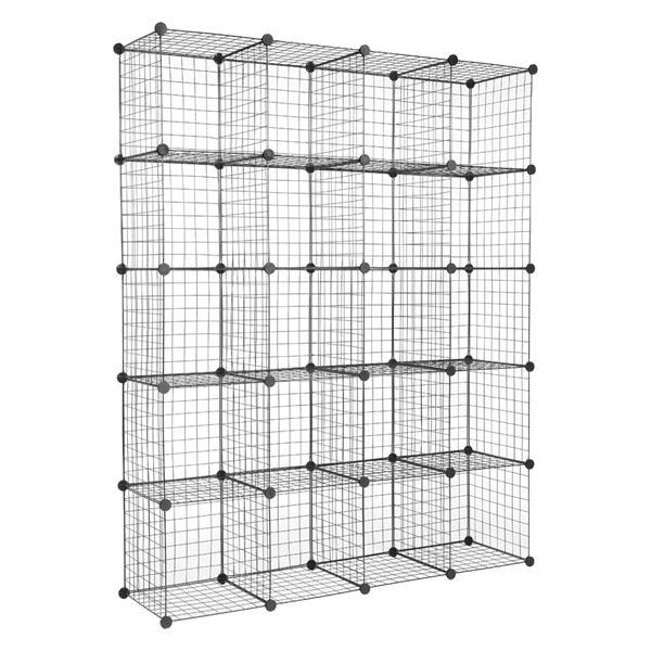 20-Cube Organizer Cube Storage Storage Shelves Wire Cube Storage Origami Shelves Metal Grid Multifunction Shelving Unit Modular Cubbies Organizer Bookcase Household Plastic 20-Cube Organizer Cube Storage Storage Shelves Wire Cube Storage Origami Shelves Metal Grid Multifunction Shelving Unit Modular Cubbies Organizer Bookcase Household Plastic
