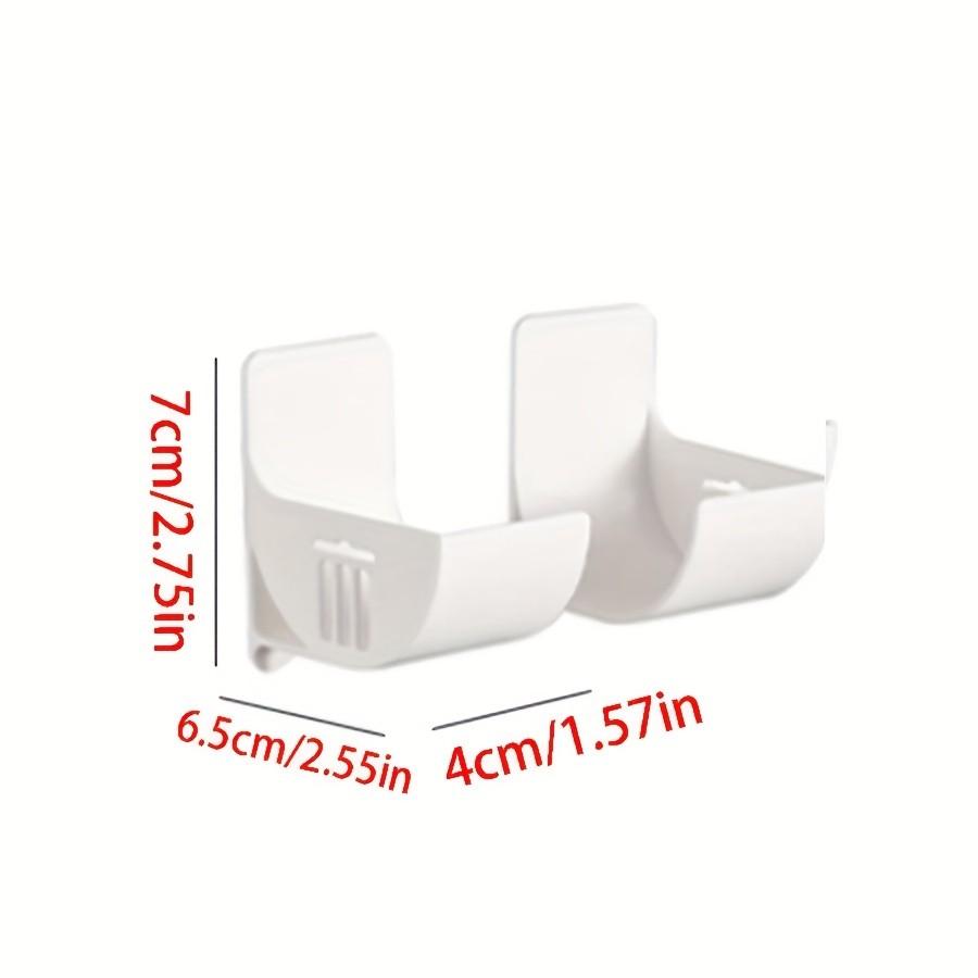 4-Piece Kitchen Trash Bag Holder, Multi-Functional Door Hanging Organizer, Space-Saving Design, Durable Plastic, Mother's Day Gift