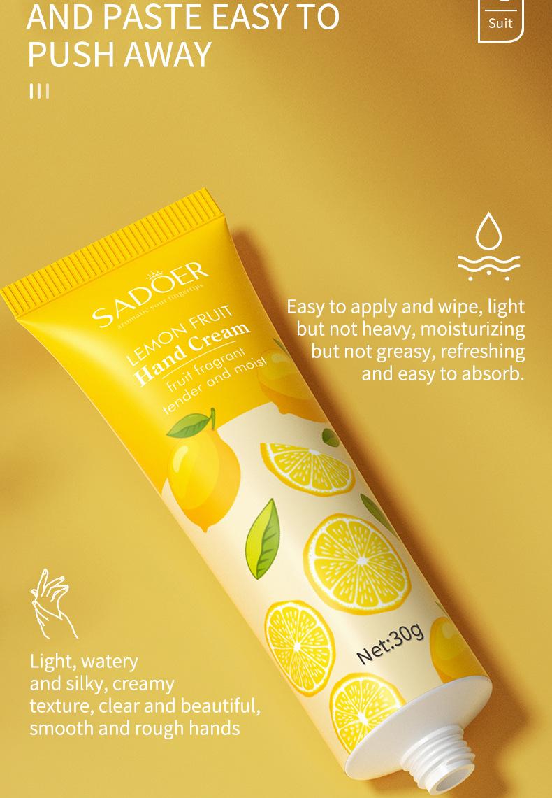 SADOER Anti-Crack Mini Hand Cream Hand Skin Care for Dry Cracked Hands Set, 5 Pieces Included
