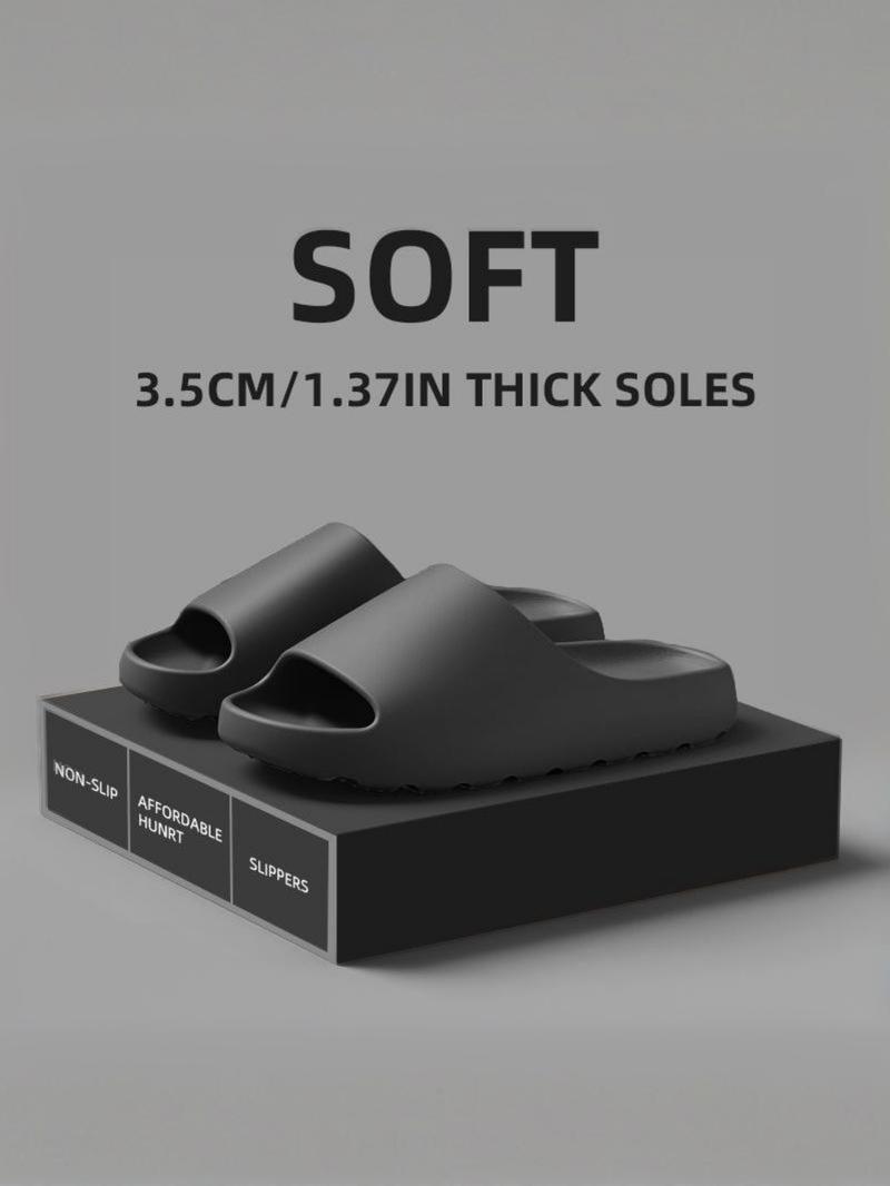 Men's Christmas Gift, Casual Outdoor Slippers, Non-Slip Eva Slides for All Seasons, Lightweight Comfort for Home & Leisure