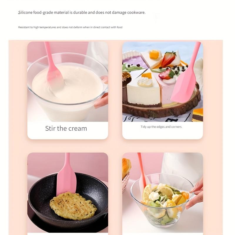 5pcs Colorful Baking Kit, Macaron-Themed Cake Decorating Tools, Cream Frosting Accessories, Heat-Resistant & Non-Toxic, Home Baking Essentials