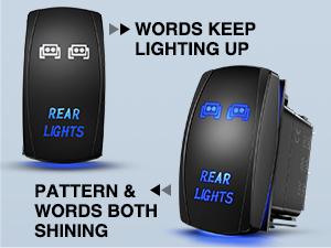 Nilight Wiring Harness Kit Nylon 16 AWG 2 Leads Rear Lights 12V 5Pin Rocker Switch Laser On Off Power Relay Blade Fuse for LED Off Road Light Bar on Cars Jeep Boat Trucks  dealsforyoudays