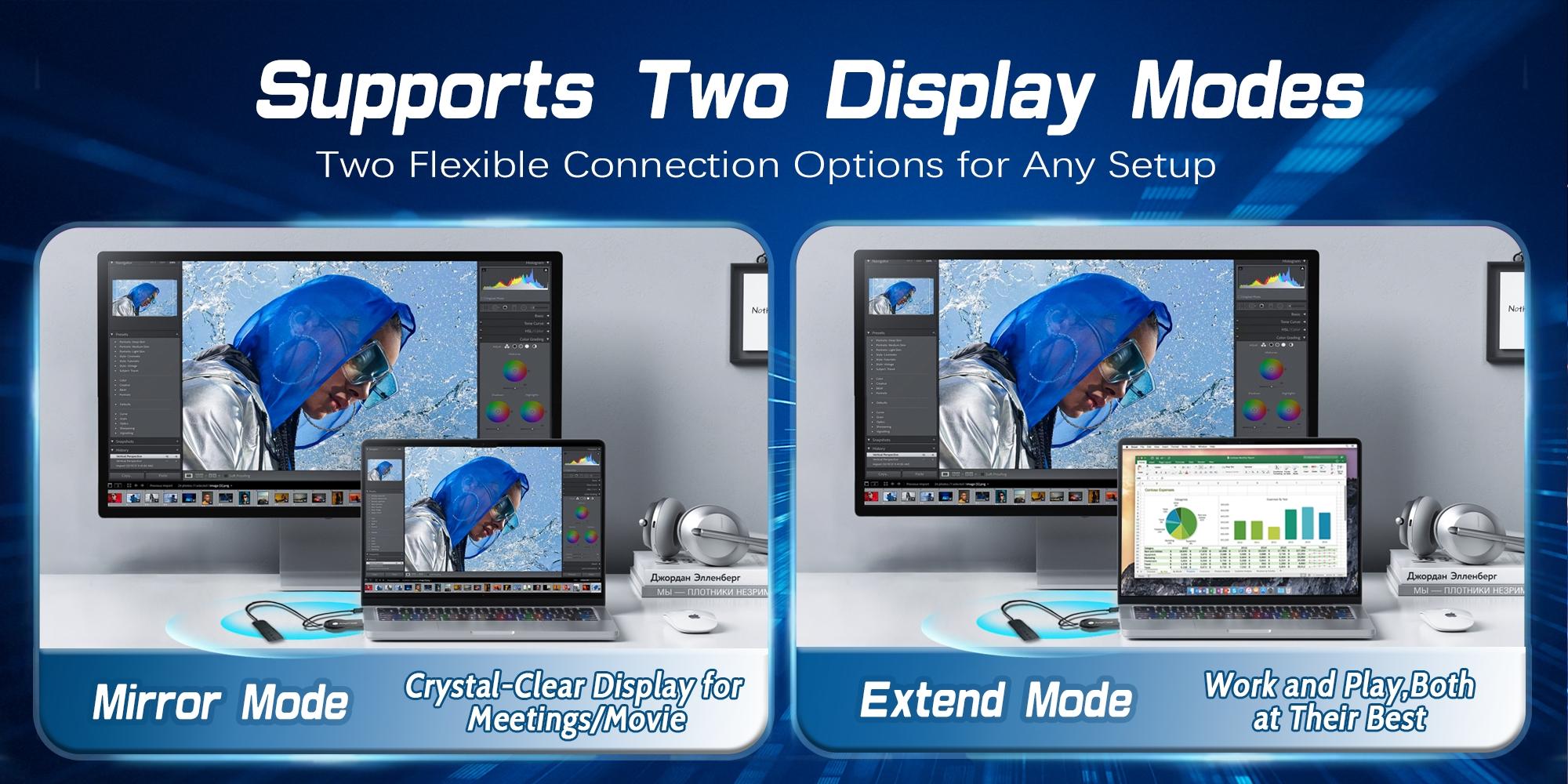 Wireless HDMI Display Adapter,2.4G WiFi Screen Cast Mirroring,Media Streaming Dongle Receiver for Phone/PC/Tablet to TV Box/Projector/PC