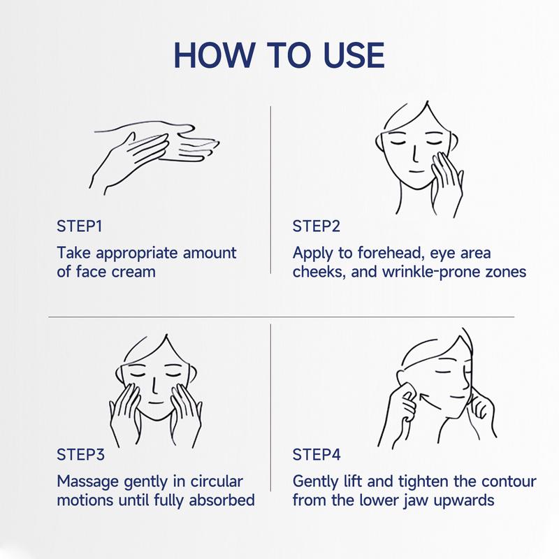 BEAUTNICE Anti-Aging Face Cream Hydrating Lifting Firming Moisturizer with Niacinamide Hyaluronic Acid & Botanicals for Wrinkles Dry Sagging Skin Plant-Powered Formula Intensive Moisturizing Milk