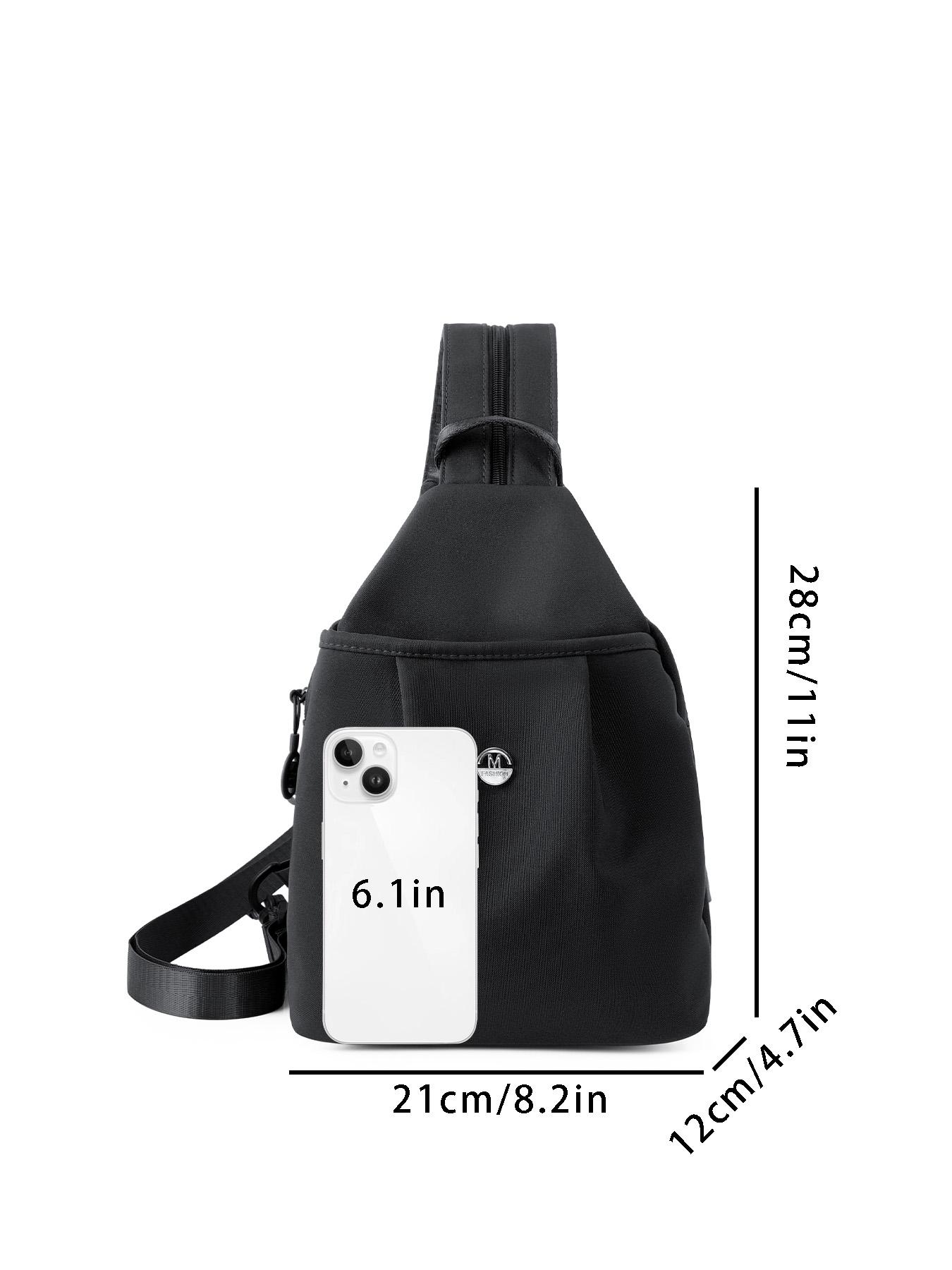 Women's Fashionable Solid Color Backpack, Casual Versatile, Casual Lightweight Backpack, Multifunction Backpack for Work, School, Daily Commuting, Street Travel, Shopping, Multi-pocket Practical Backpack