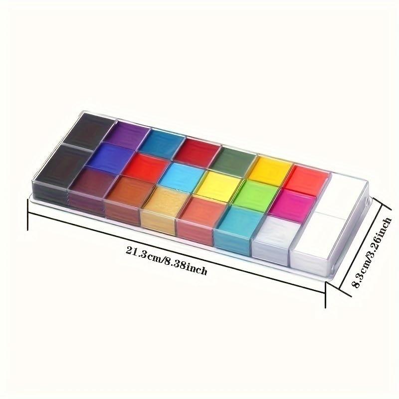 20 Color Butterfly Nail Polish Palette with Brush, Easy DIY Nail Art Kit, Long-Lasting Liquid Formula, Perfect for Creative Manicures, Cosmetic, Nail Products
