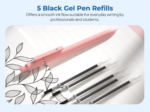 Nicpro 51 PACK Aesthetic Book Annotation Kit with Pen Case, 12 Dual Highlighters, 5 Gel Pens, 6 Mechanical Pencil, 2 Markers 1200PACK Transparent Sticky Notes and Tabs for Bible Study Student Stationary