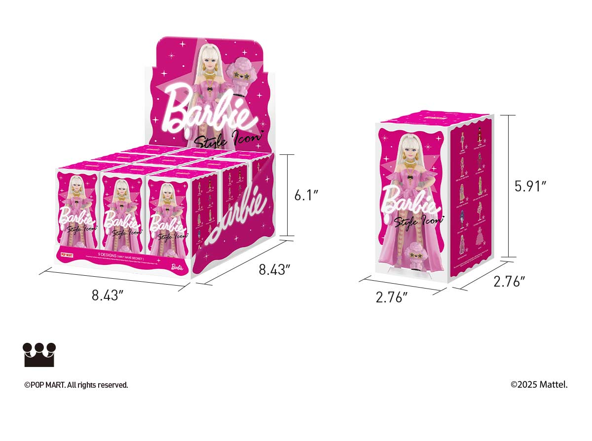 POP MART Barbie Style Icon Series Figures
