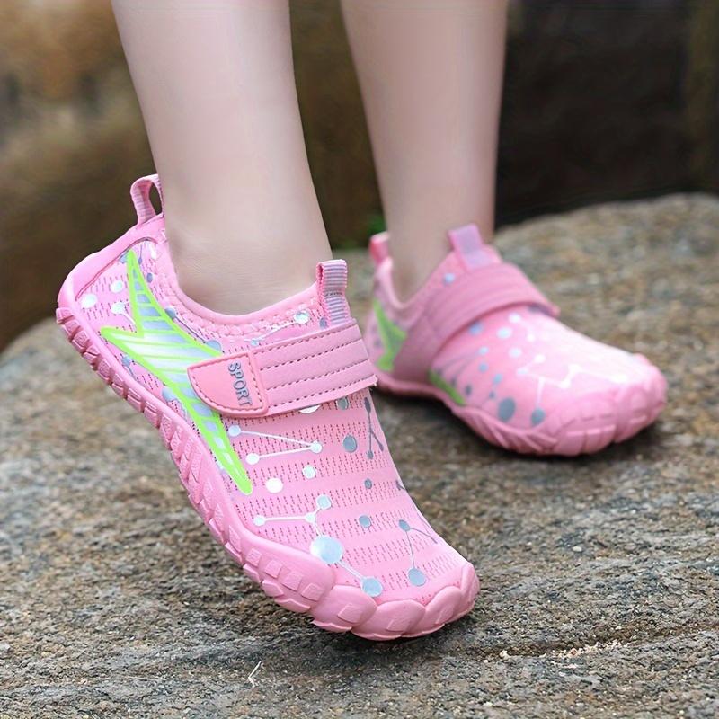 Kids' Unisex Barefoot Water Socks - Elastane, Breathable, Quick-Dry, Non-Slip - for Beach, Pool Summer Outdoor Activities