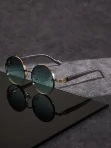 Men's Classic Retro Round Sunglasses, Perfect for Vacation, Driving, Camping, Stylish and Vintage Design, Ideal for Outdoor Activities