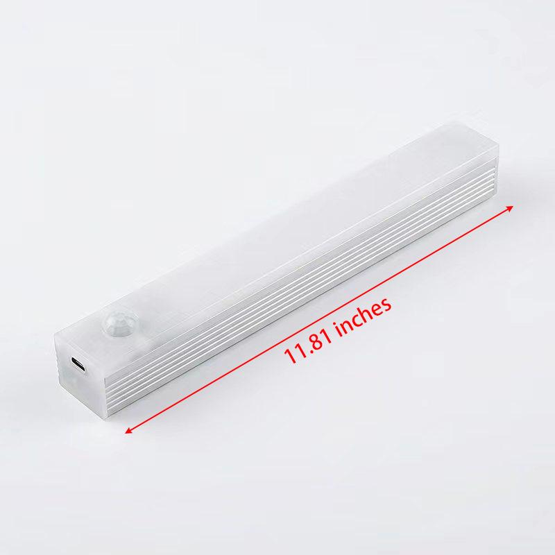 6-Pack Magnetic Under-Cabinet LED Lights, Rechargeable Human Motion-Sensor & Motion-Sensor Lamps for Kitchen, Bedroom, Closet & Sink Area, Modern Under-Cabinet Downlighting with Long-Lasting Lithium Polymer Batteries