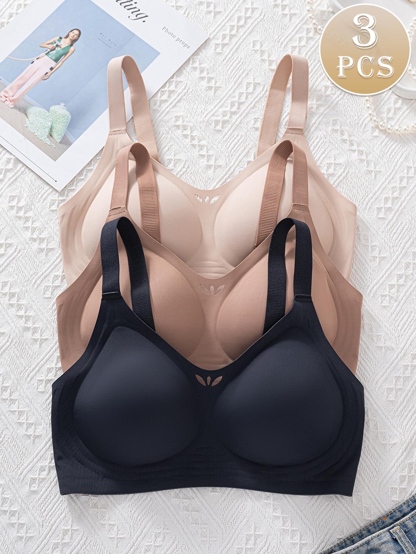 Jelly Bra - Wireless Seamless Adjustable Jelly Underwear, Comfortable Lift, Suitable for All Bust Types, Good Medium Support and Beautiful Daily Bra