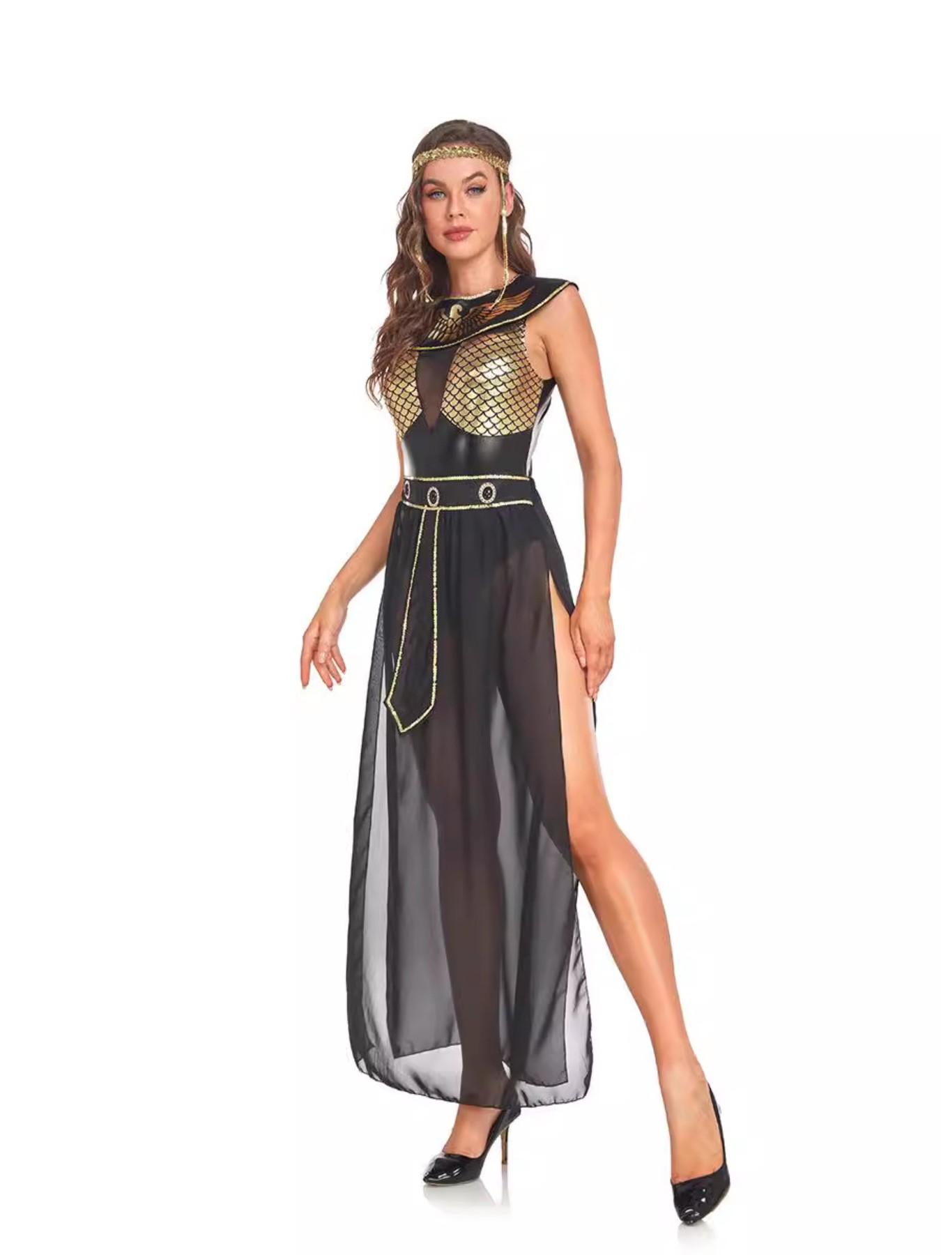 Ancient Egypt Egyptian Costume for Adult Cleopatra Queen Cosplay Carnival Party Party Dress