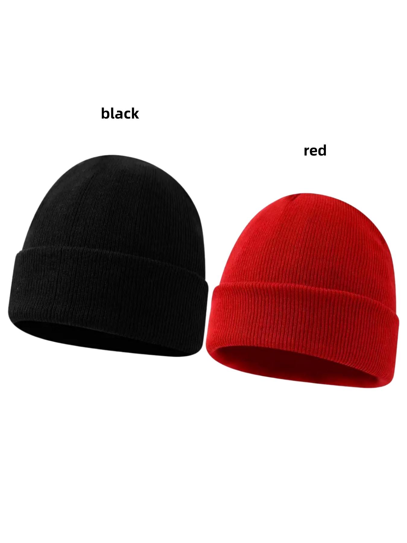 Unisex Knit Hats, Warm & Cozy Winter Accessory, Perfect for Outdoor Activities, Skiing, Casual Daily Wear, Knitted Winter Hat