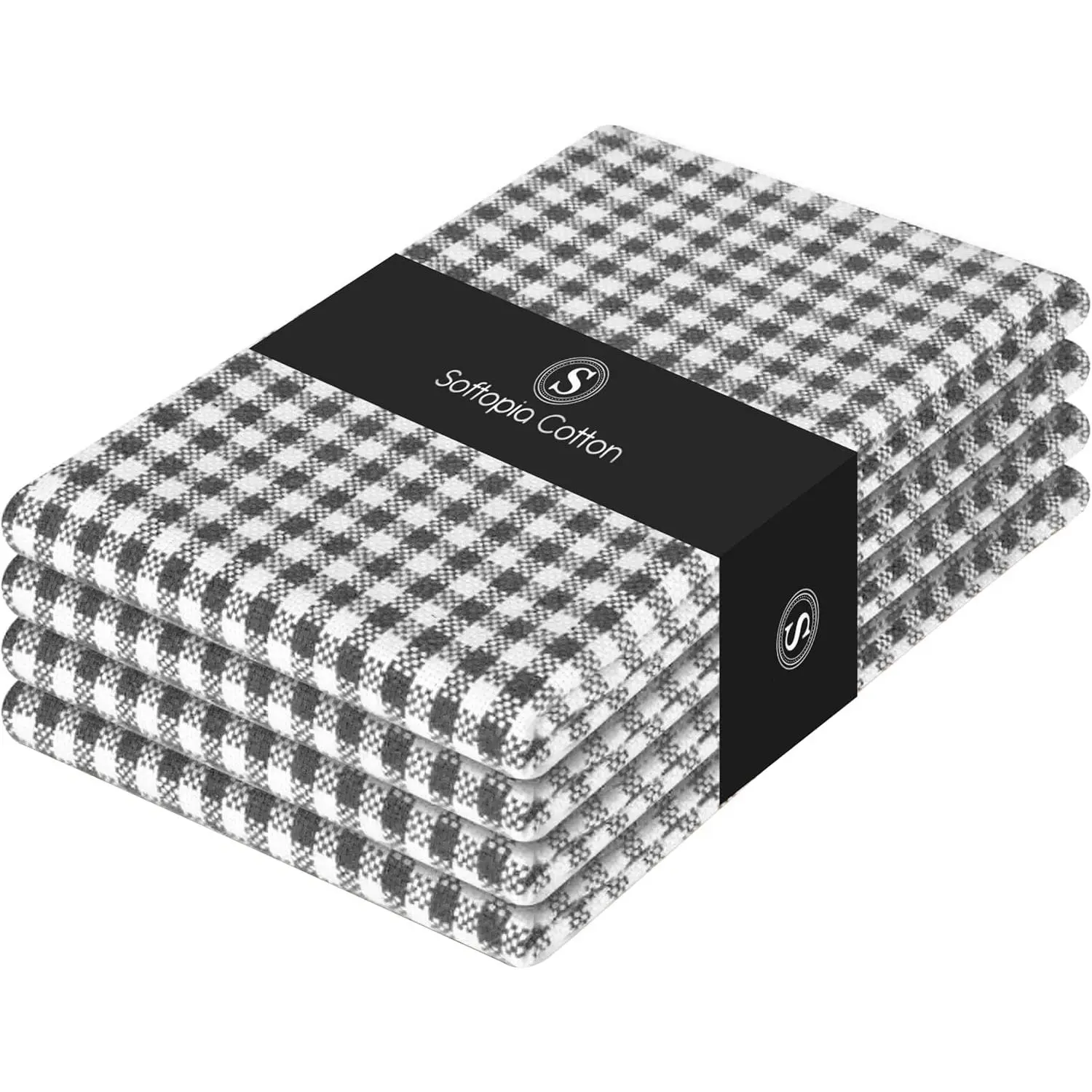 Grey - Mini Checked