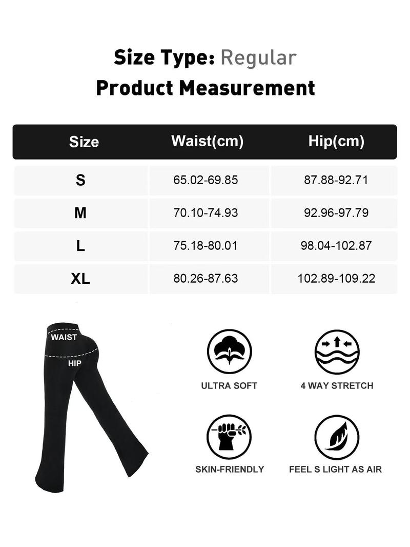 3PCS Pure Color Fleece Yoga Pants, High-Waisted Straight-Leg Jumpsuit Style Minimalist Bottoms Everyday Pants Womenswear Basic