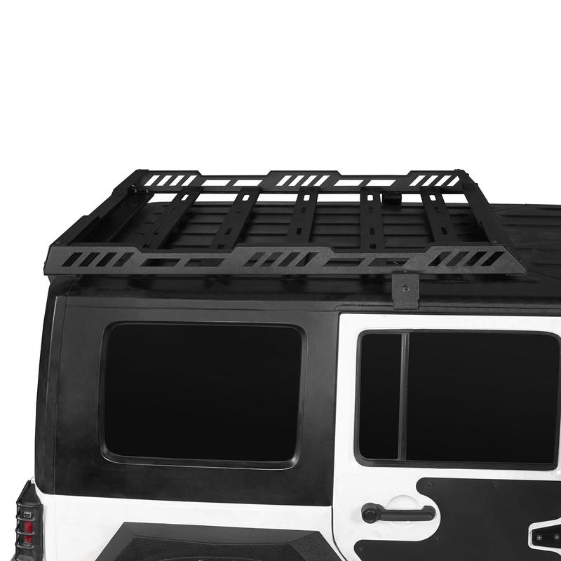 Hooke Road Cargo Roof Rack for 2007-2018 Jeep Wrangler JK 4-Door