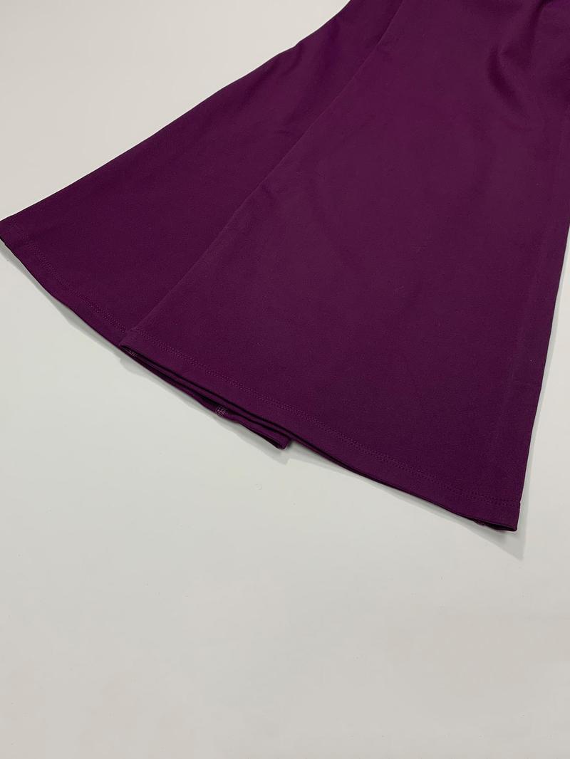 Women's High Waist Yoga Flare Pants, Seamless Butt Lifting Design, No Pockets, Comfortable Sport & Casual Wear, Polyester + Spandex Fabric, High Waisted Leggings