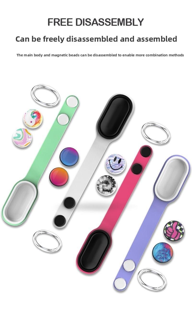 New Finger Stress Relief Keychain, Technology Novelty Boredom Reducer Toy, Unique Anxiety Release Accessory