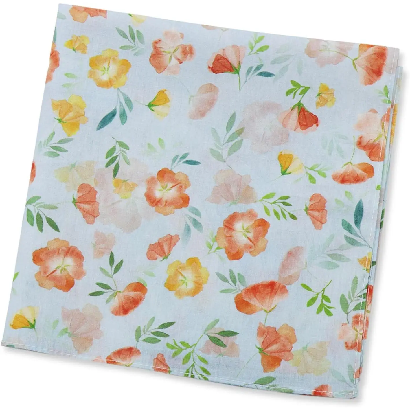 Floral Handkerchiefs for Women  Ladies Handkerchief Hankies |  printed womens hankies, Breathable and absorbent, Comfortable in daily use, For Casual Party Wedding