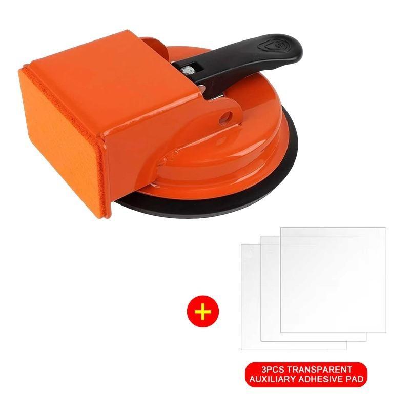 Floor Gap Repair Suction Tool Set, Professional Home Tools Kit for Flat Surfaces, Tiles, Wood Boards, PVC, Glass Floors, Includes 3 Transparent Pads