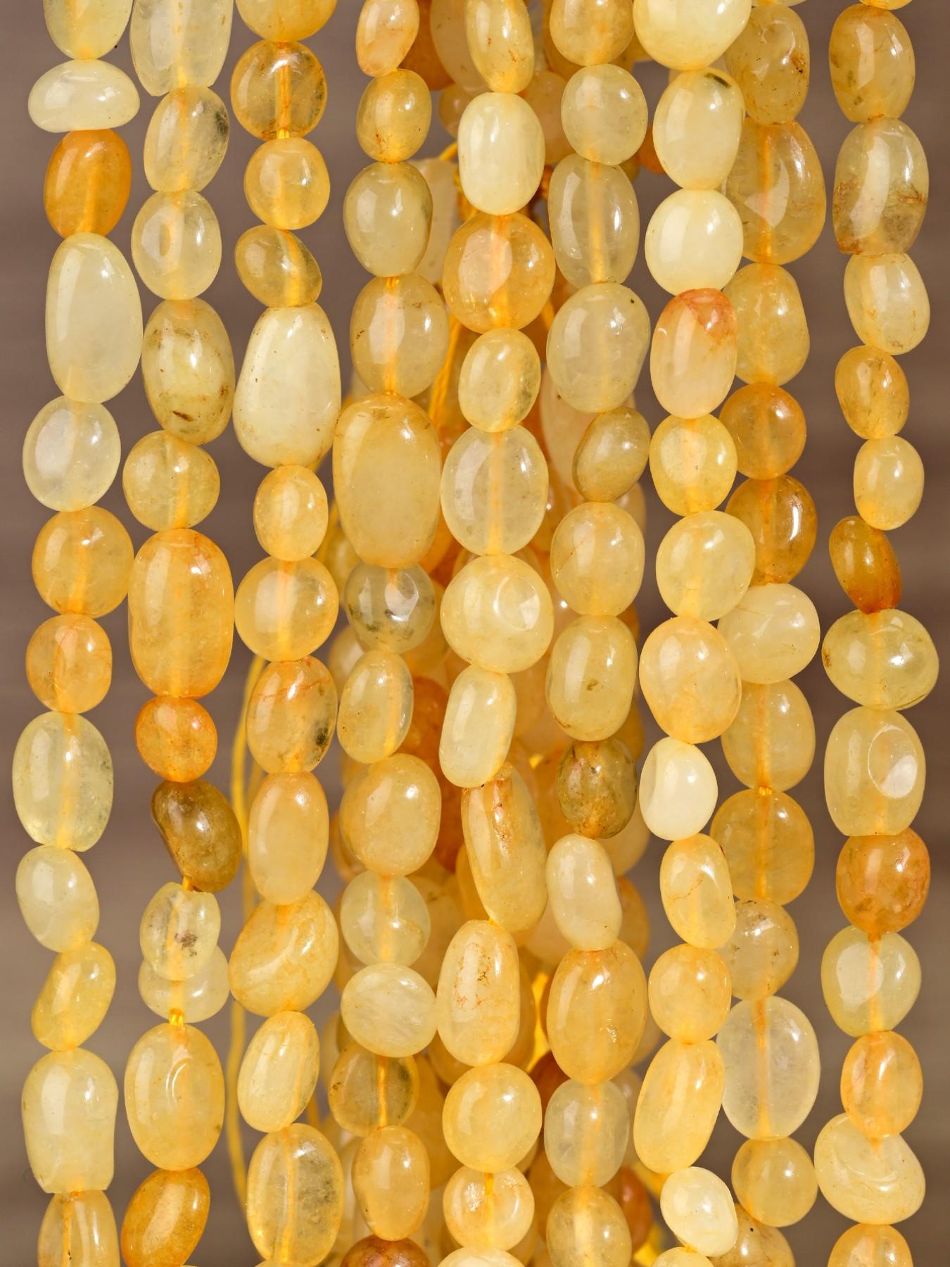 40 cm Natural Citrine Carnelian Amethyst Mixed Crystal Beads, Irregular Loose Beads for Jewelry Making, Handmade Bracelet Necklace Additions, 6x8mm Beads