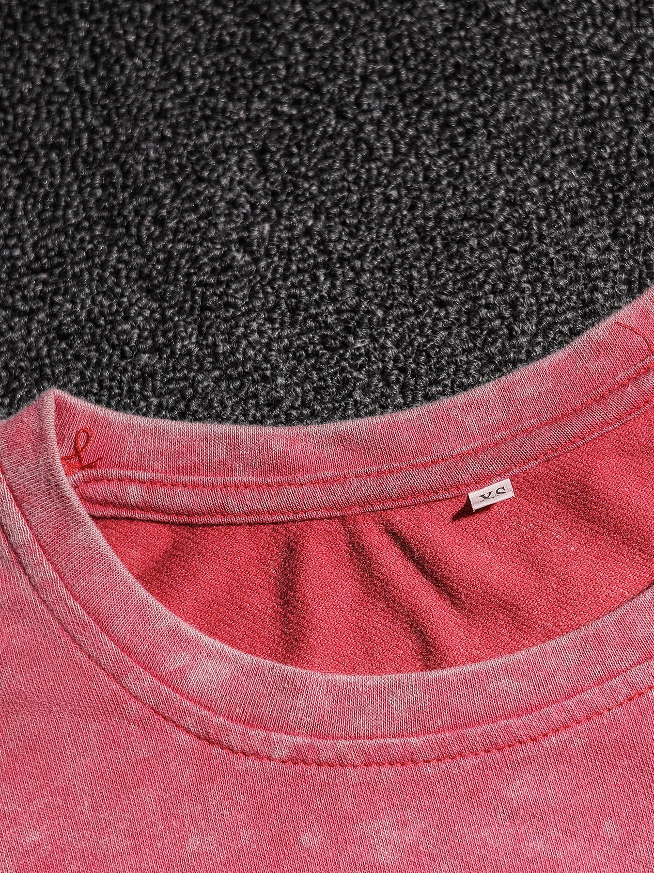 Matching set featuring a washed, distressed texture and a unique "Black girl" portrait print; durable and built for frequent daily wear. Loose, casual fit—perfect for effortless styling, whether lounging at home or heading out. Round neck Women