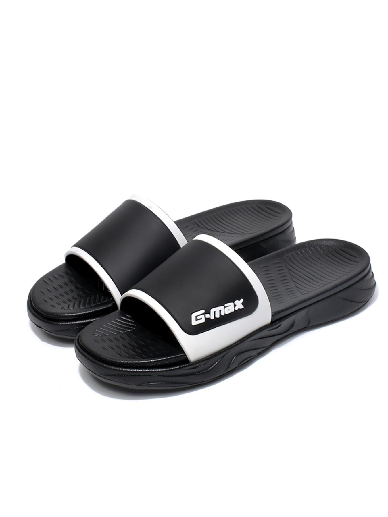 Men 's slippers, indoor and outdoor leisure slippers, outdoor leisure fashion beach slippers, color simple slippers