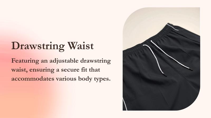 Men's Stylish Casual Jogger Pants with Side Stripes, Drawstring Waist and Elastic Cuffs, Perfect for Workout and Daily Wear, Runner Pants