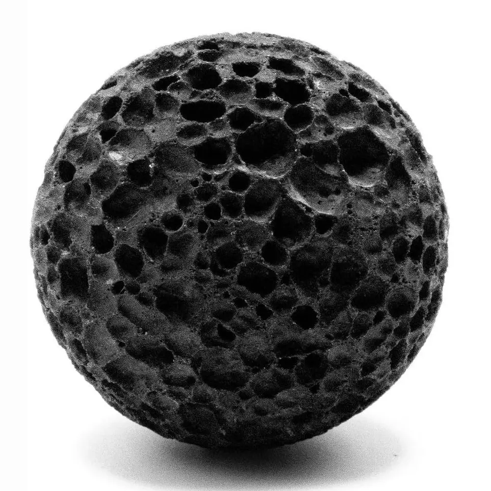 Volcanic Rock Callus Grip Ball for Rock Climbers, 3-6.7cm Fitness Equipment Accessory, Builds Hand Grip Strength, Absorbs Sweat, Anti-Slip