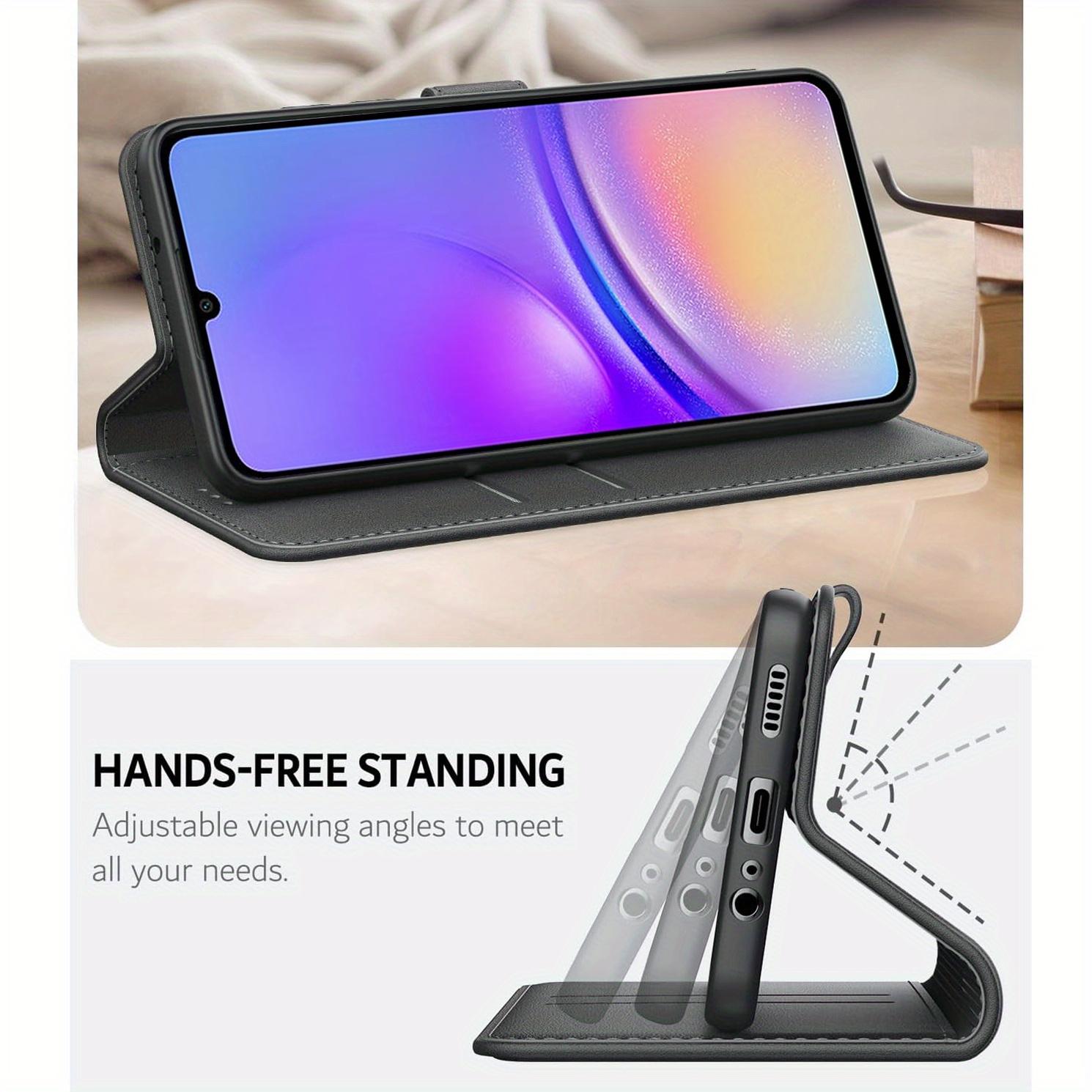 For Honor 9X / Huawei P Smart Z / Y9 Prime (2019) Case With Kickstand PU Leather Card Slot Black Wallet Flip Protective Phone Case Cover