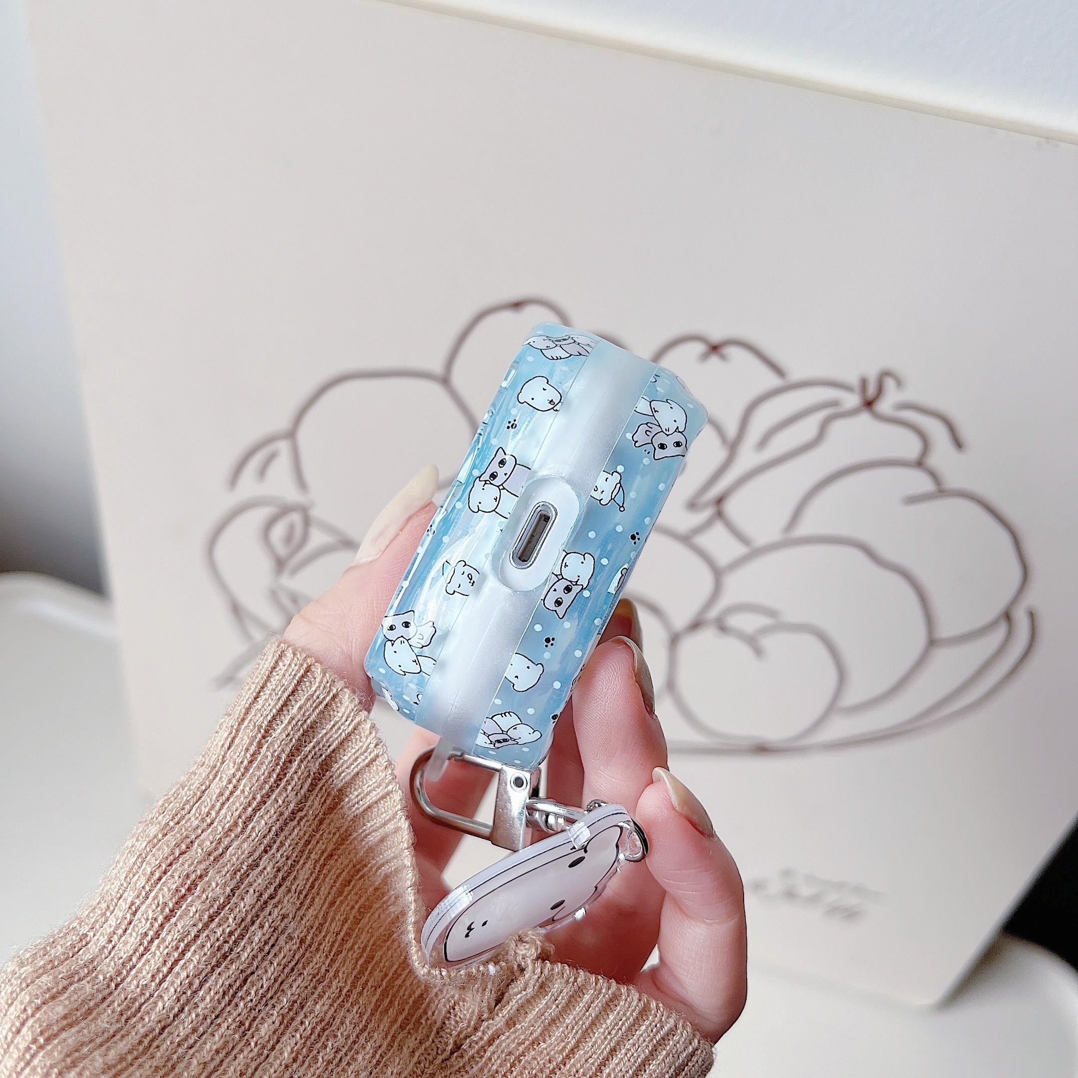 Apple AirPods Pro 3 Earphone Case, Full Screen Puppy Design, Compatible with Gen 2/3/4, Wireless Earbud Protector, Dirt-Resistant, Drop-Proof