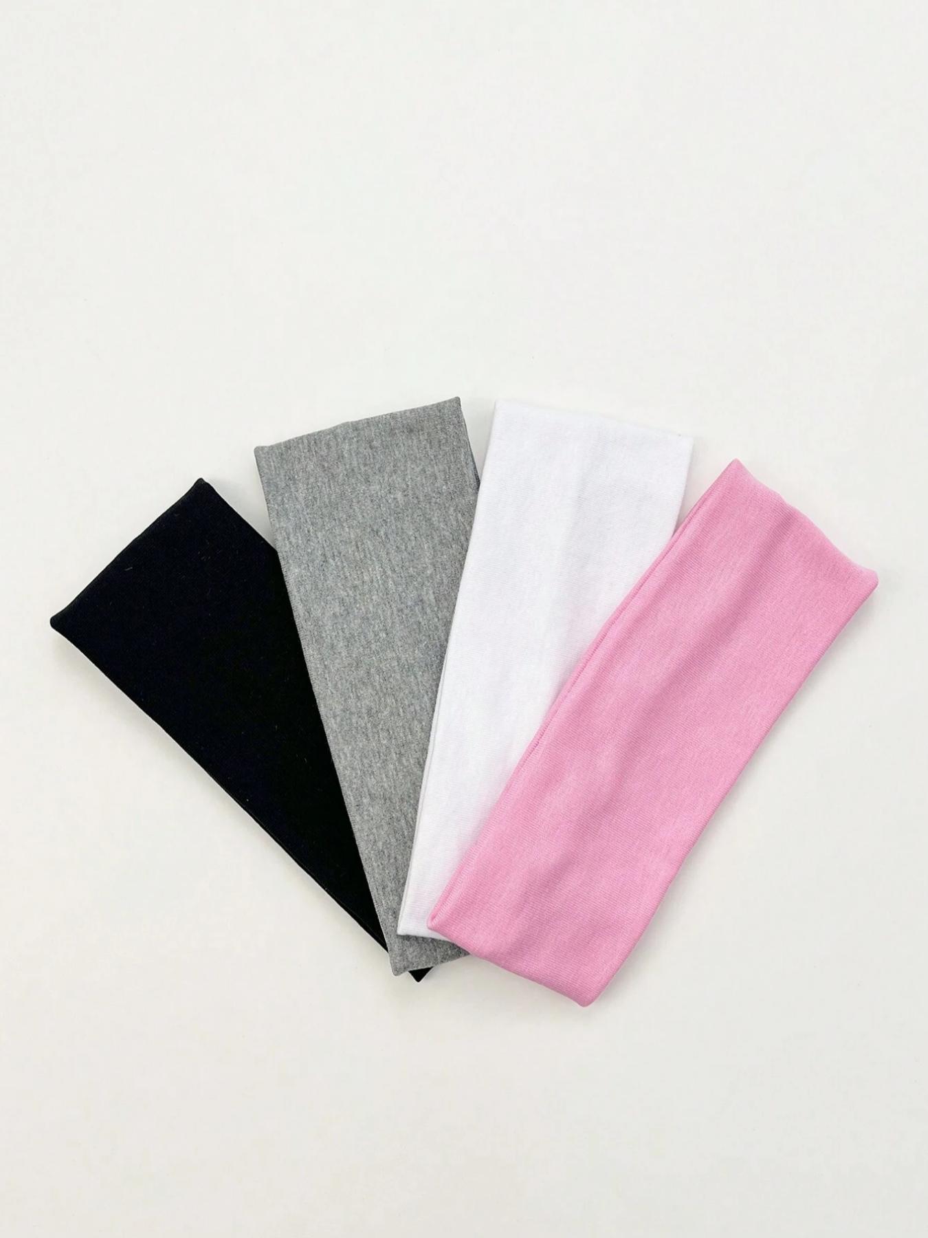 2/3/4pcs/Set Women's Multi-Color Fabric Premium Fashion Headband, Suitable For Daily Wear Gym Elastic Headbands Hair Band Turban Headband Sweatband