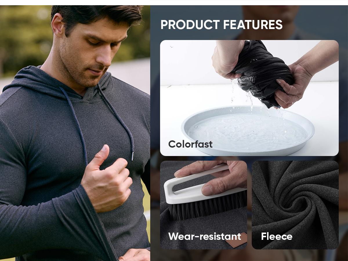 JMIERR Mens Fashion Hoodies Fleece Long Sleeve Athletic Sweatshirt Pullover T Shirts