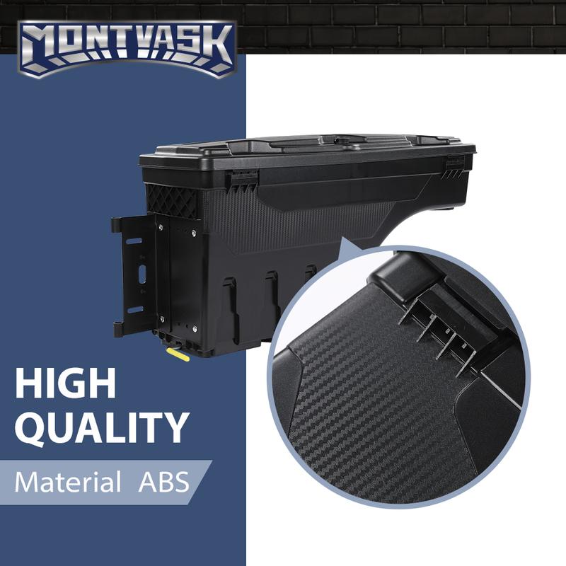 CROSSDESIGN Truck storage box Fit For 99-07 Chevy Silverado & Gmc Sierra 1500 2500 3500 Truck Bed Storage Box chevy accessories Left Right