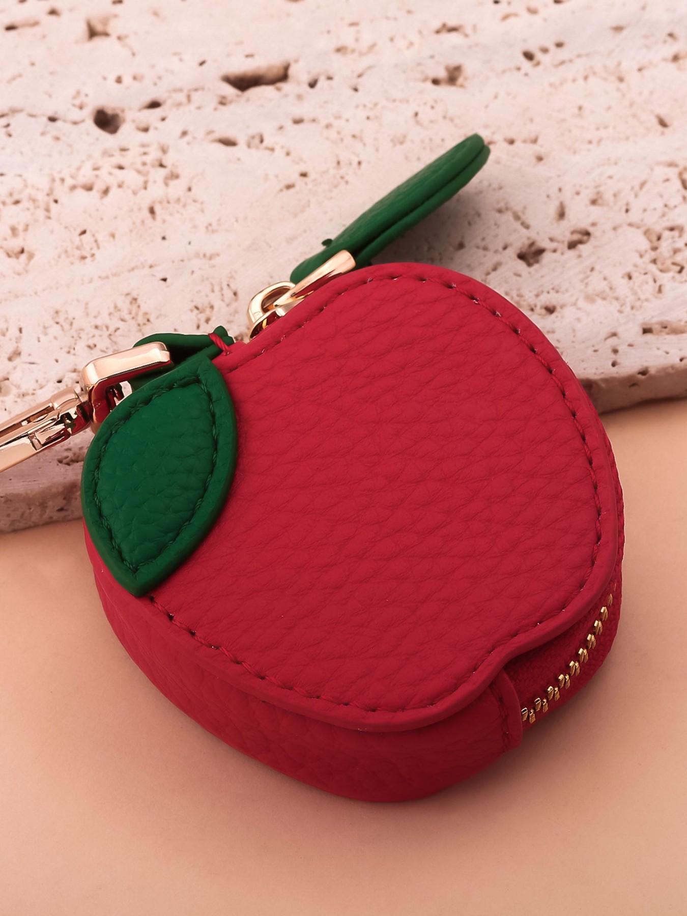 Creative Cute Fruit Bag Charm, Adorable Strawberry Lemon Blueberry Cherry Apple Peach Keychain, Perfect Gift for Fruit Lovers