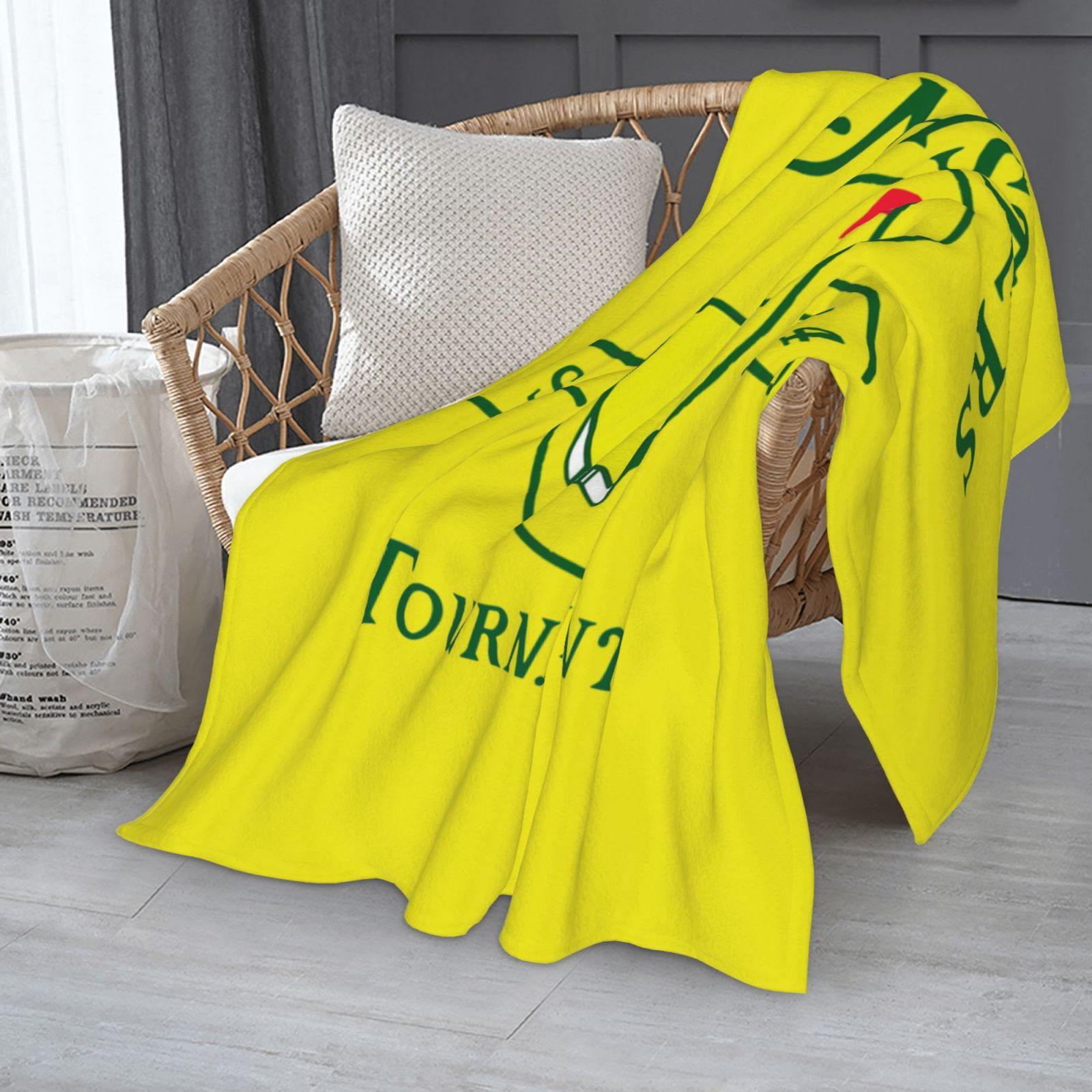 JOOCAR Golf Blanket Soft Flannel Blanket, Fun Gift for Golf Lovers, Suitable for Bed Sofa Bedroom Living Room Office Car Camping Decoration Air Conditioner Cover Blanket