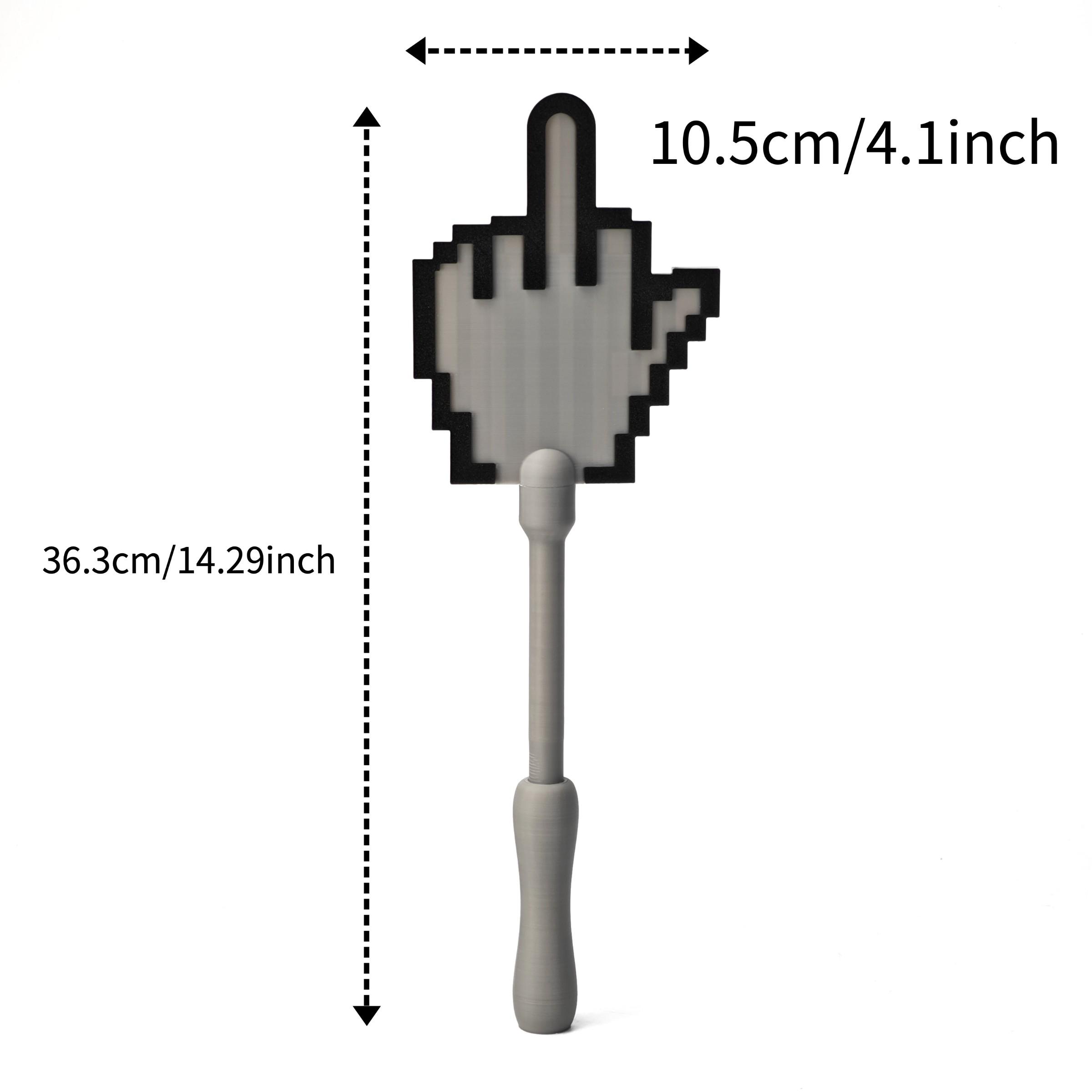 Human-Engineered Pixel Hand Contactless Sensor Rod, Comfortable Grip & Durable Material, Easy Touch Payment Anytime Anywhere