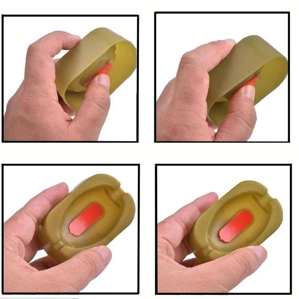 Multi-Function Carp Feeder Mold Kit，Anti-Tangle Bait Runner with Leads，Freshwater Saltwater Fishing Tool，Adjustable Weight Feeder 15-60g，Portable Bait Forming Upgrade Fishing Gear