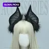 Halloween-Themed Bat Ear Design Headband, 1 Count Headband for Women, Fashion Hair Accessories for Cosplay, Stage Performance, Festival & Parties, Party Accessories #GLOBAL PICKS