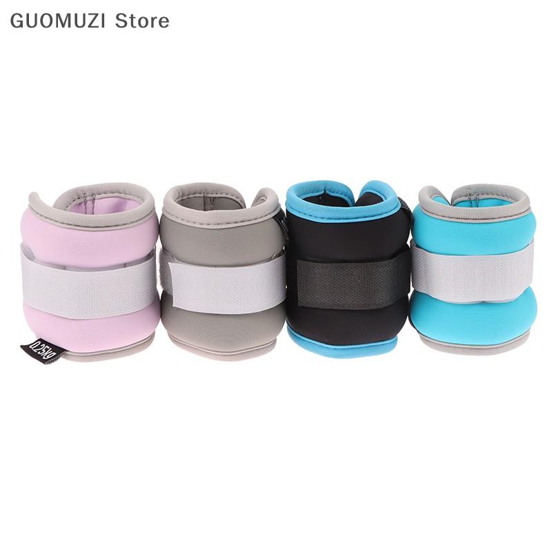 2-Pack Adjustable Ankle/wrist Weights Set, 0.5kg Iron Sandbags, Best Training Equipment for Fitness, Running, Aerobics, Multifunctional Workout Gear