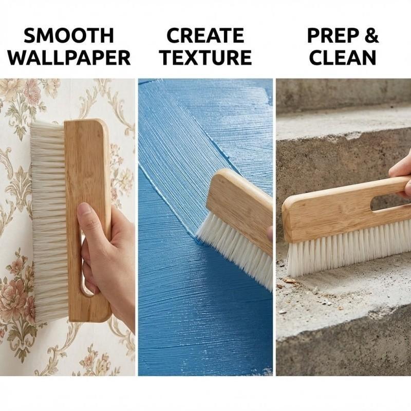 Multi-Row Texture Paint Brushes Vertical Line Pattern Brush Kit Professional High-Quality Art Painting Tool Set