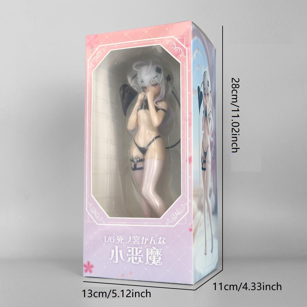 Dead Palace Kanako Figure Standing Small Devil Anime Girl Collectible Desktop Ornament, Cute Secondary Character Model Gift, Model Collectible Figurine