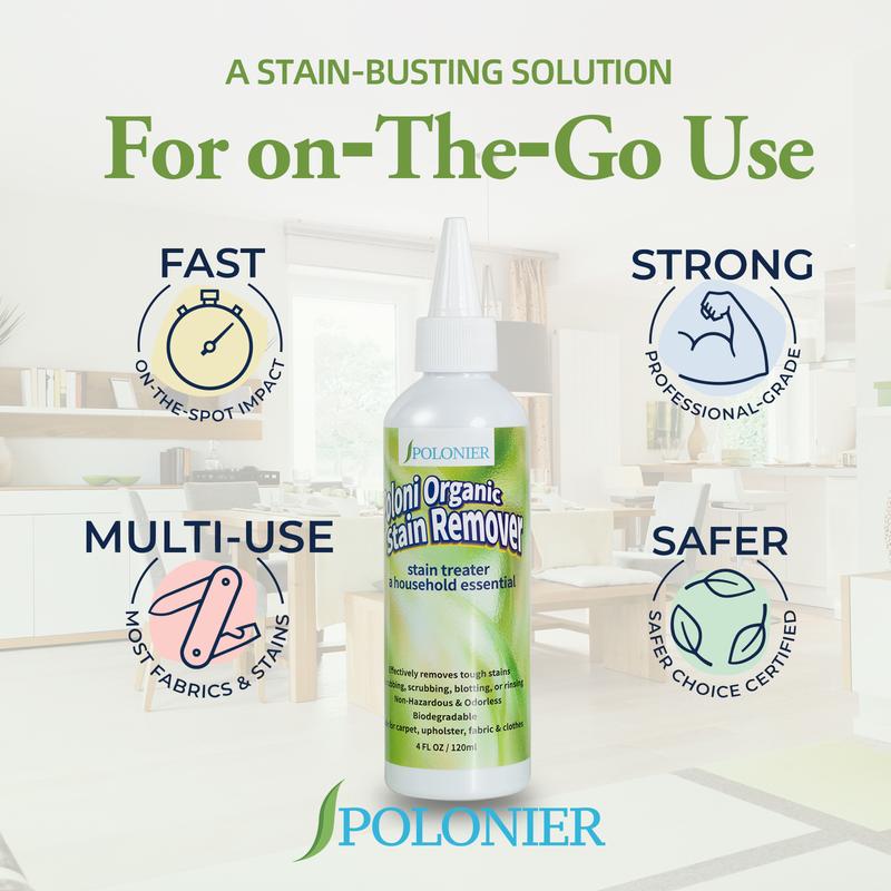 Poloni Powerful Stain Remover Liquid Fast Acting No Scrub Formula Removes Tough Stains Pet Urine Red Wine Coffee Food Grass Dirt Safe For Fabrics And Clothes Non Toxic Biodegradable Odor Eliminator Safe For Kids And Pets Poloni Powerful Stain Remover Liquid Fast Acting No Scrub Formula Removes Tough Stains Pet Urine Red Wine Coffee Food Grass Dirt Safe For Fabrics And Clothes Non Toxic Biodegradable Odor Eliminator Safe For Kids And Pets