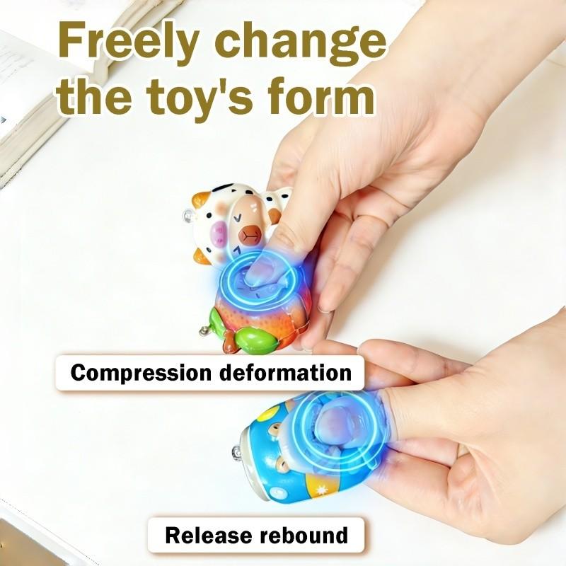 Surprised Blind Box Capybara Doll Toy ，3pcs Capybara  Toys • Slowly Ascending Toy • Suitable for Party Gifts, Birthday Gift Bag Fillers, Classroom Prizes • Christmas,  Easter and  Assorted Varieties，Capybara Keychain，fidget toys，squishy toys，sensory toys