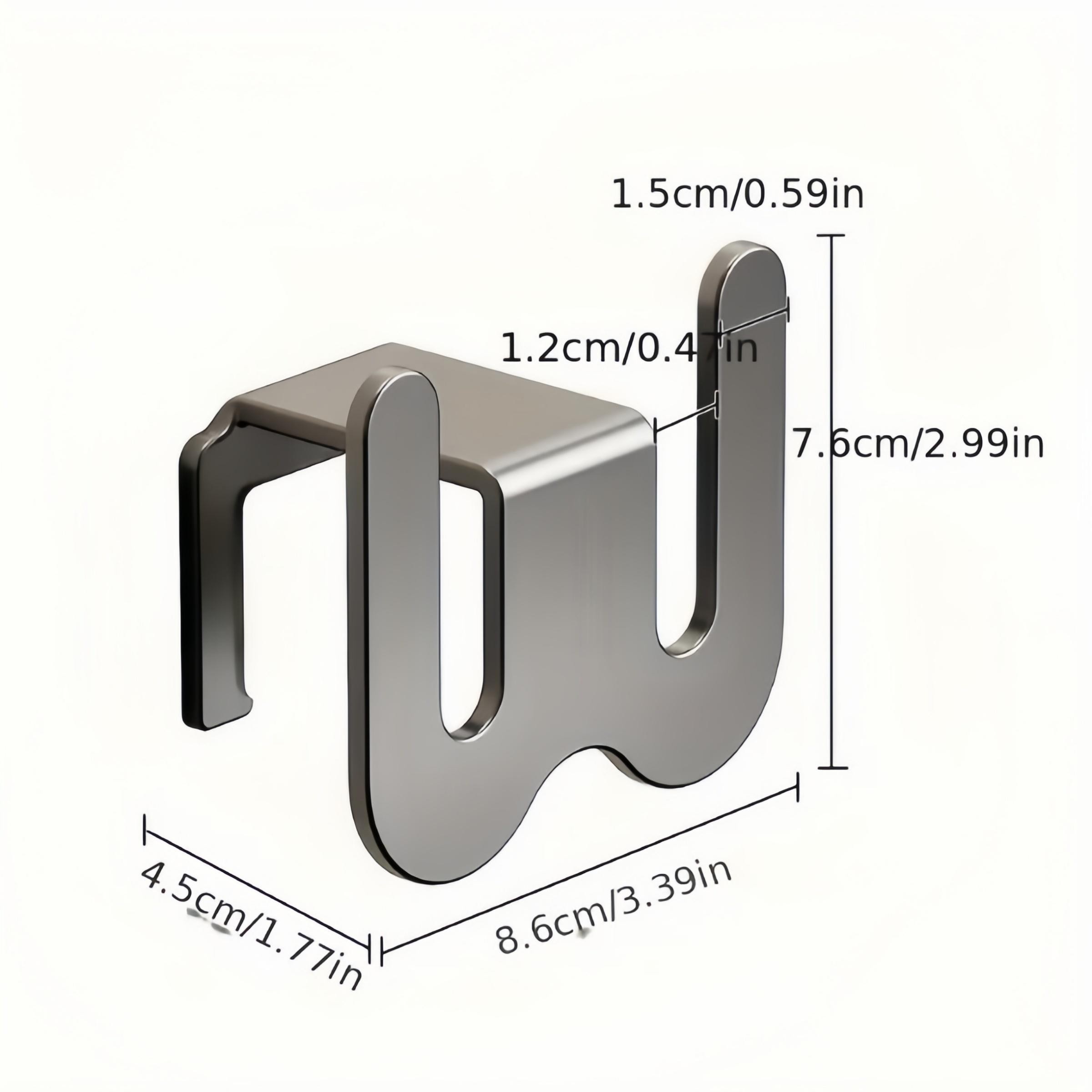 Bathroom Shoe Rack, No-Drill Wall-Mounted Toilet Holder, Back Door Storage Cabinet, Hanging Drainage Rack, Bathroom Accessories