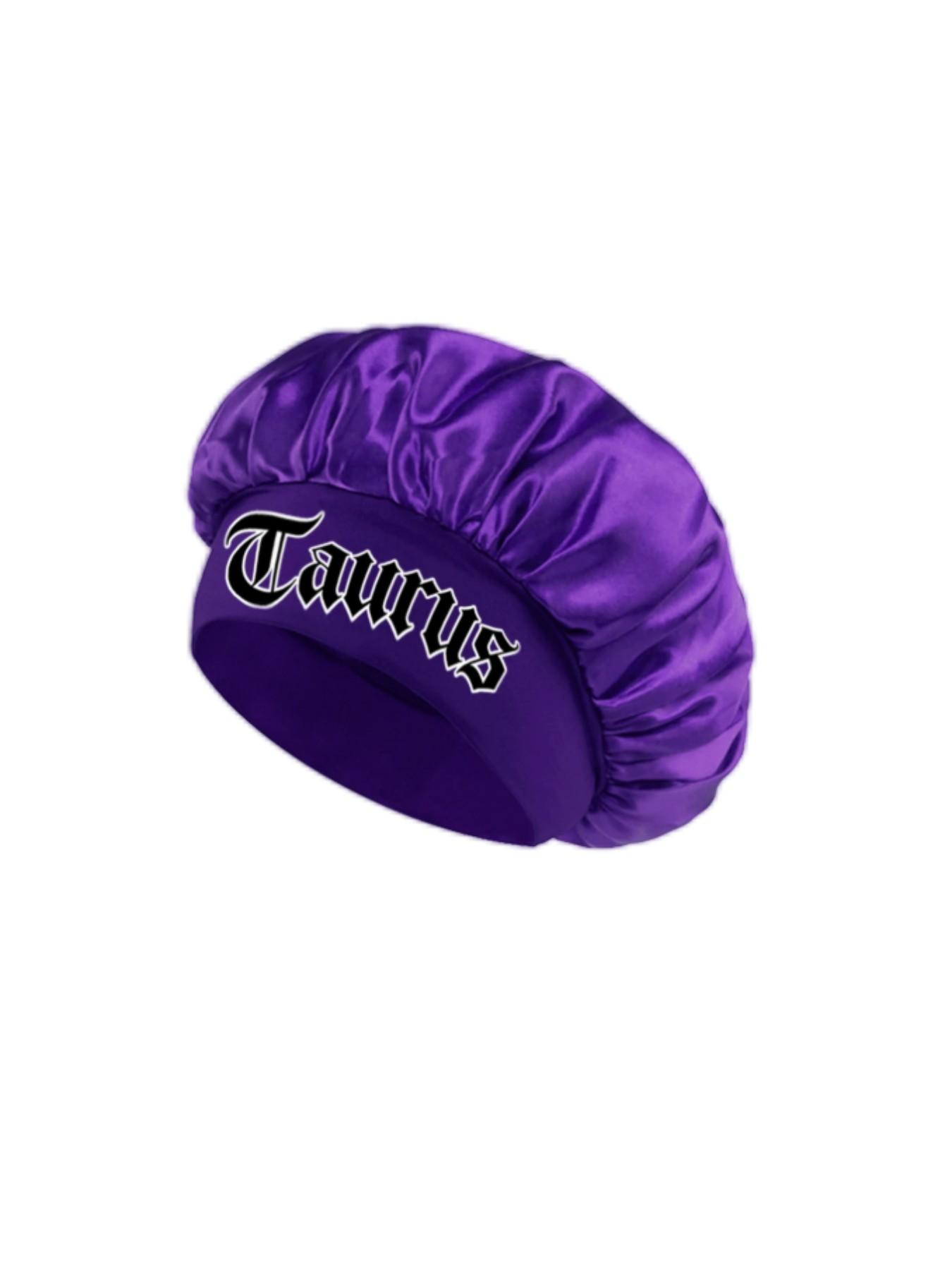 12 Constellations Smooth Satin Daily Hair Care Sleep Cap, Sleeping Bonnet, Lightweight & Breathable, Hair Protection & Friction Reduction, Anti-Frizz, Anti-Tangle, Unisex Hat, Sleep Bonnets