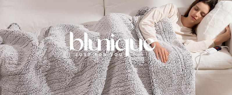 【Best Gift】Christmas Gift Pick - Double-Sided Sherpa Electric Heated Blanket 6 Fast Heating Levels | 2-4H Auto-Off & Overheat Protection | Machine Washable